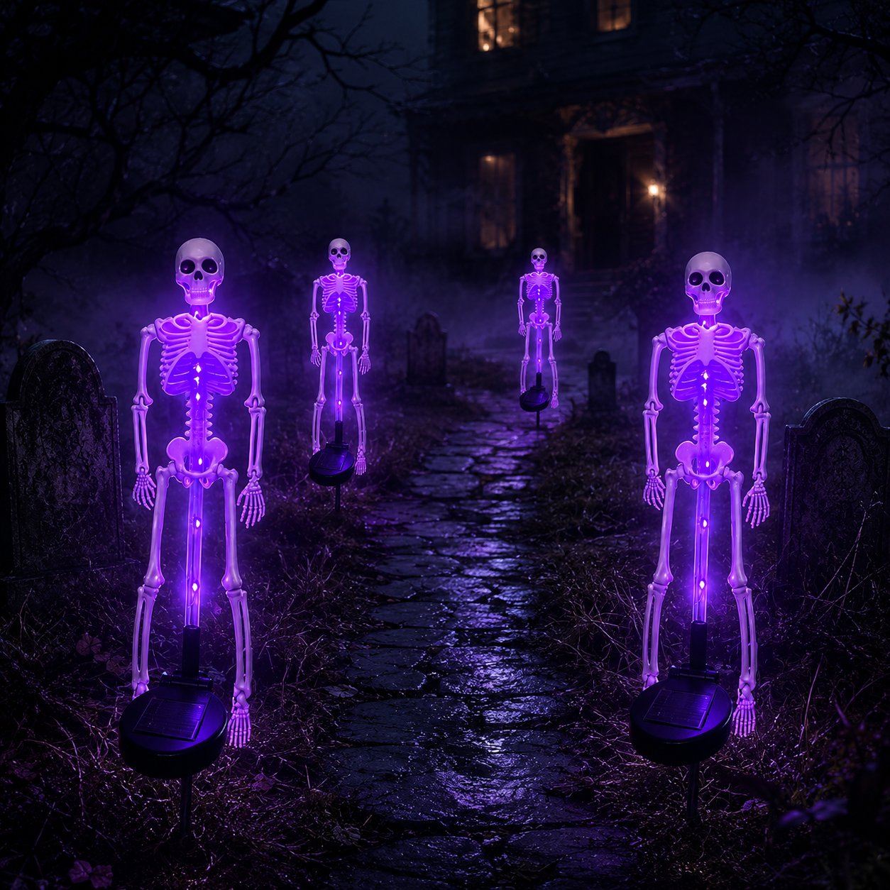 Annies-fashion – LED Skeleton Yard Decor