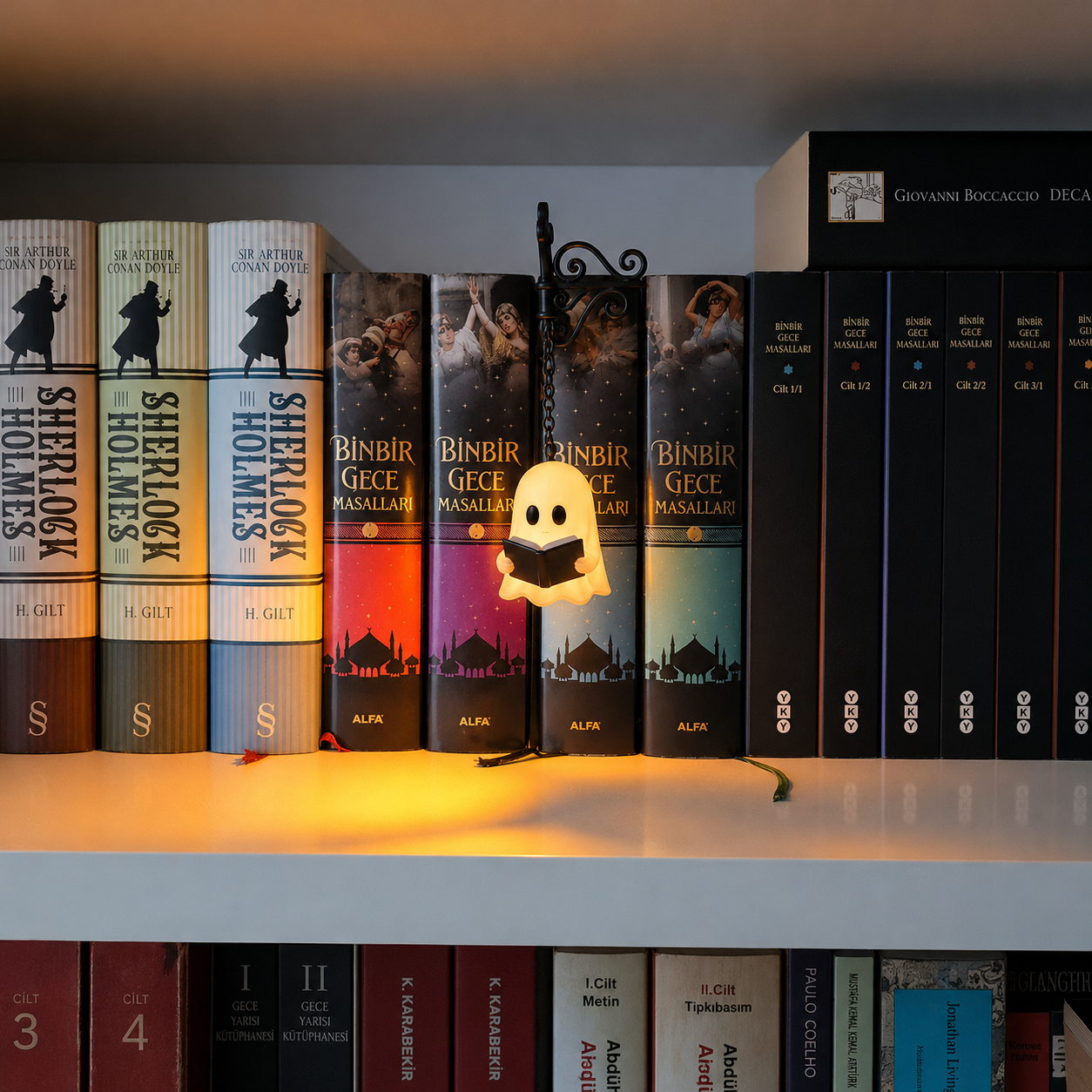 Annies-fashion – Cozy Halloween Bookshelf Lantern