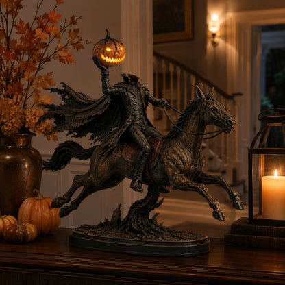 Annies-fashion – Headless Horseman Halloween Statue