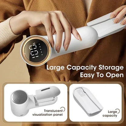 Annie’s Fashion Electric Fabric Lint Remover – Rechargeable Fuzz Shaver for Clothes & Furniture