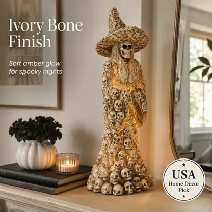 Annies-fashion – Spooky Skeleton Witch Ornament