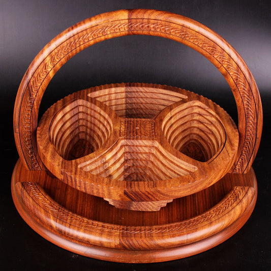 Annie’s Fashion Handmade Timbered Fruit Plate of Artistry