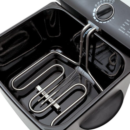 Annie’s Fashion 4L Deep Fryer - Electric Fryer - Stainless Steel Electric Deep Fryer - Deep Fat Fryer - Home Fryer - Countertop Deep Fryer - Small Deep Fryer