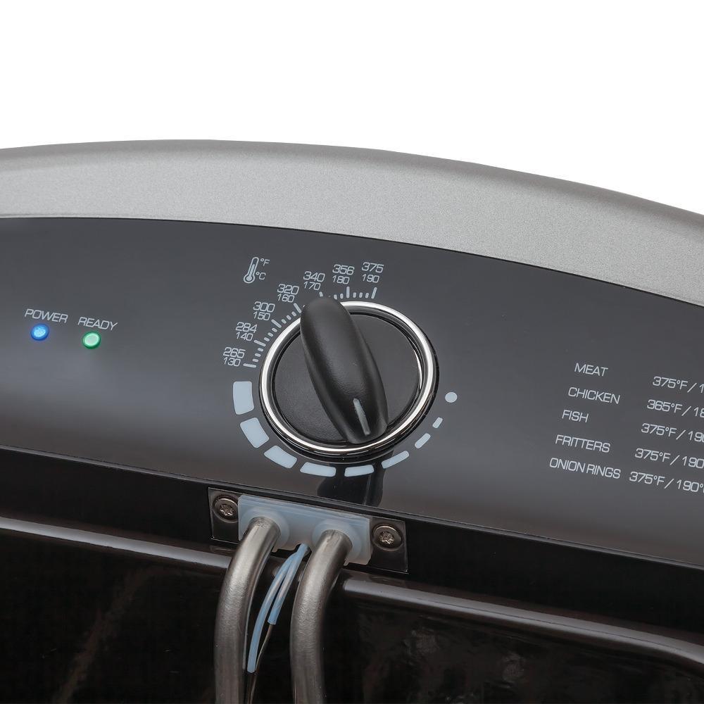 Annie’s Fashion 4L Deep Fryer - Electric Fryer - Stainless Steel Electric Deep Fryer - Deep Fat Fryer - Home Fryer - Countertop Deep Fryer - Small Deep Fryer