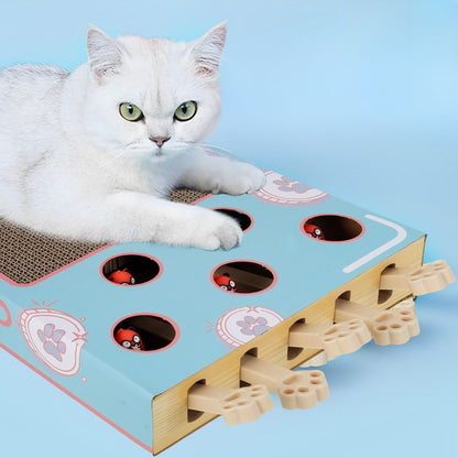 Annie’s Fashion Interactive Whack-A-Mole Cat Toy