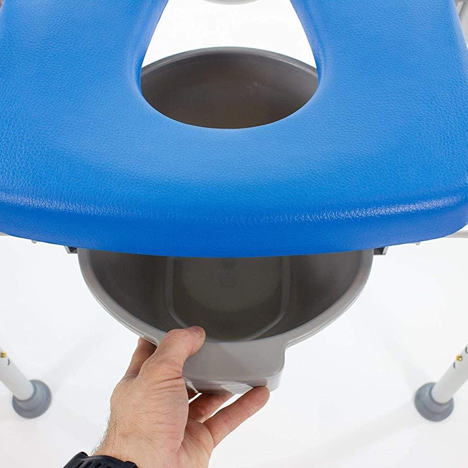 Annie’s Fashion Heavy Duty Raised Toilet Seat Riser with Arms – Adjustable Handicap Toilet Seat for Seniors