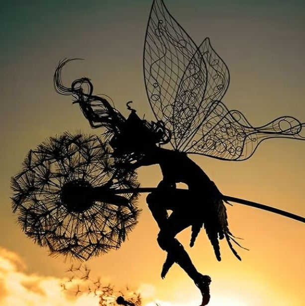 Annie’s Fashion Fairy Steel Garden Sculptures