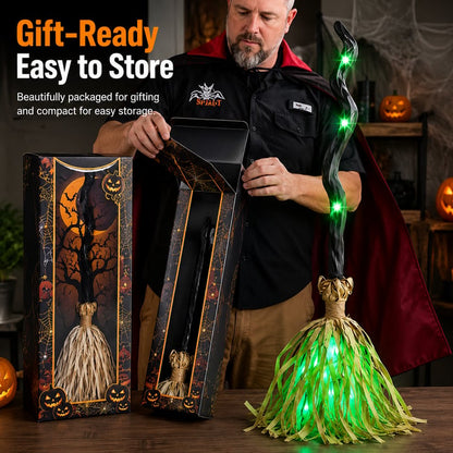 Annies-fashion – Motion Activated Halloween Broom Light