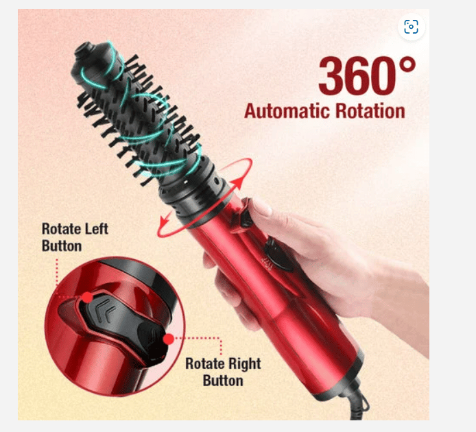 Annie’s Fashion 3-in-1 Rotating Hot Air-Hair Styler and Dryer