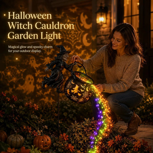 Annies-fashion – Halloween Witch Garden Light