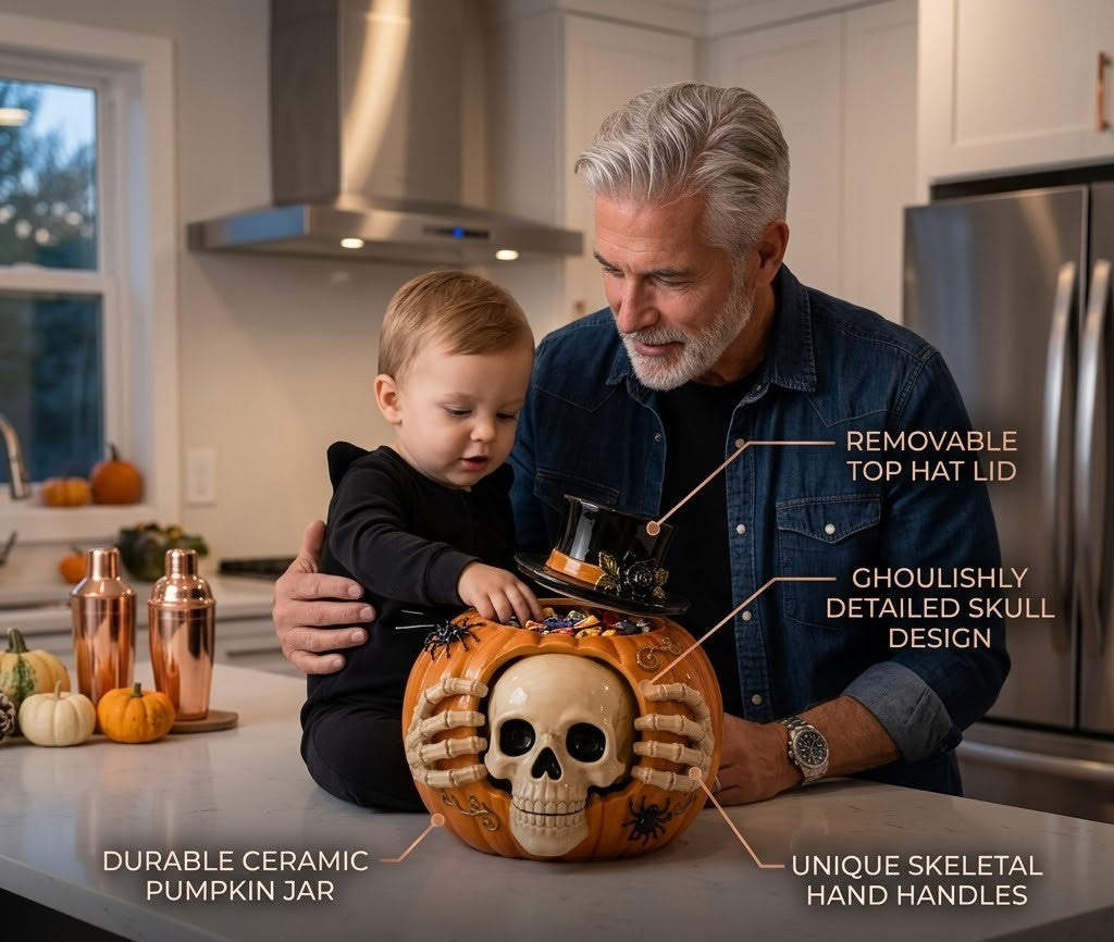 Annies-fashion – Pumpkin Candy Storage Jar