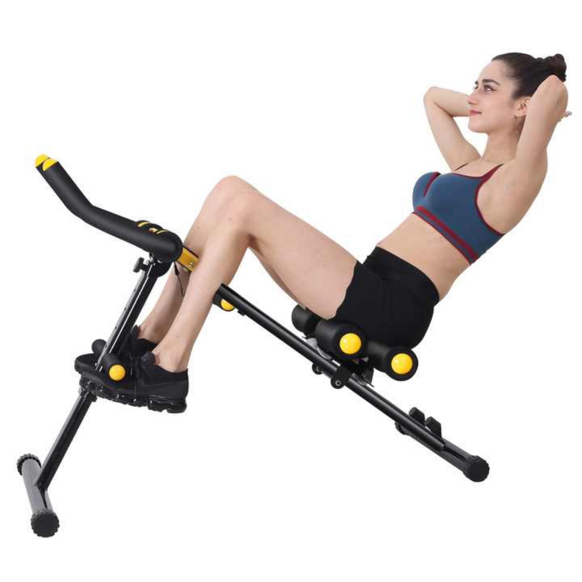 Annie’s Fashion Heavy Duty Core Strengthening Home Ab Workout Crunch Exerciser Machine