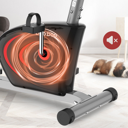 Annie’s Fashion Indoor Recumbent Exercise Bike – Electric Home Gym Fitness Stationary Cycle
