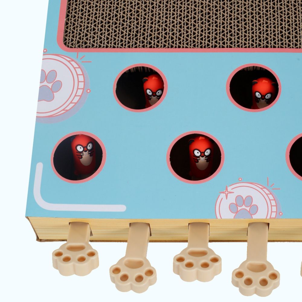 Annie’s Fashion Interactive Whack-A-Mole Cat Toy