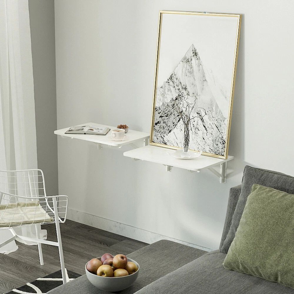 Annie’s Fashion Compact Wall Mounted Fold Away Computer Desk Table