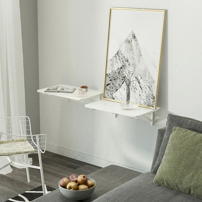 Annie’s Fashion Compact Wall Mounted Fold Away Computer Desk Table