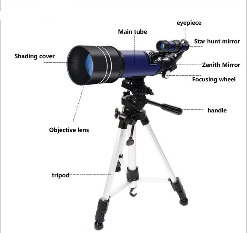 Annie Space Telescope Pro for Beginners Equipped with 150X magnification and 3X Barlow lens Blue - Image 5