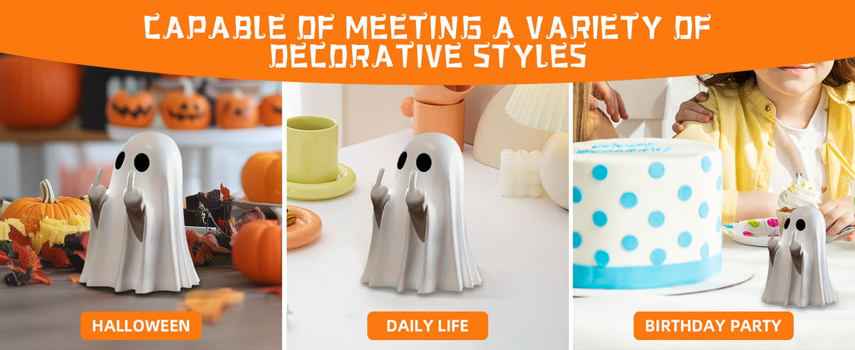 Annies-fashion – Playful Resin Ghost Statue