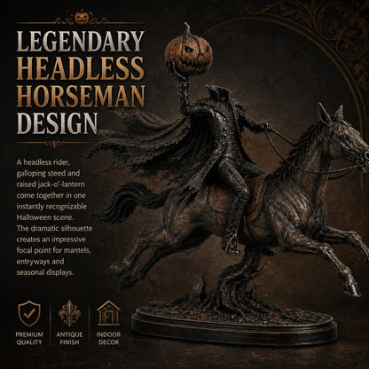 Annies-fashion – Headless Horseman Halloween Statue