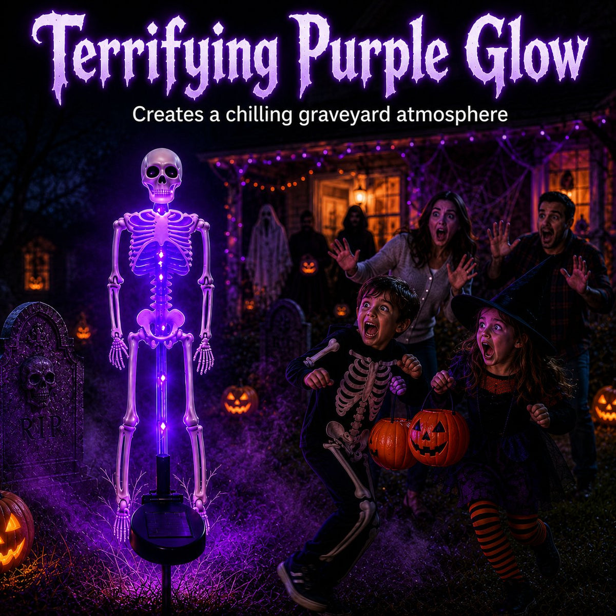 Annies-fashion – LED Skeleton Yard Decor