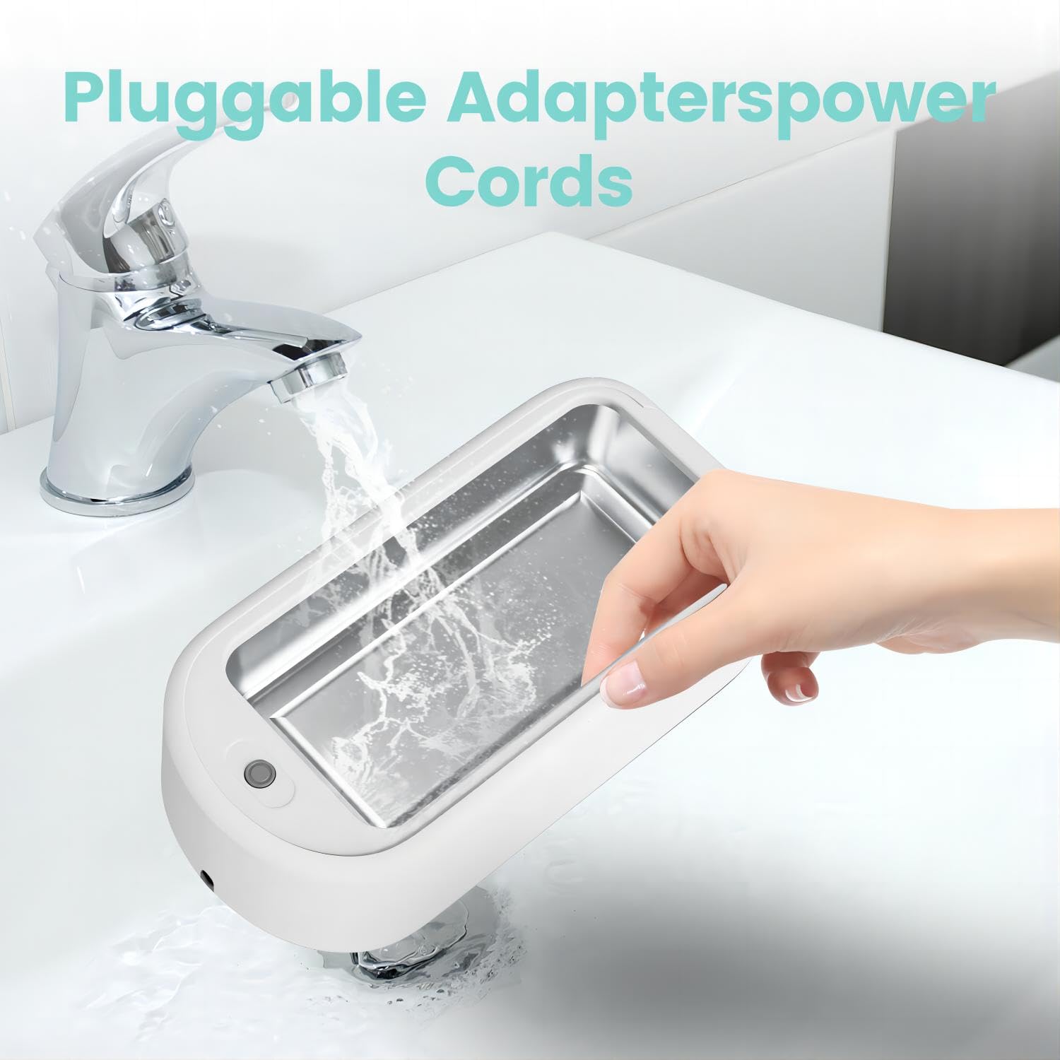 Annie Ultrasonic Jewelry Cleaner – Portable Sonic Cleaning Machine for Rings, Glasses & Watches - Image 6