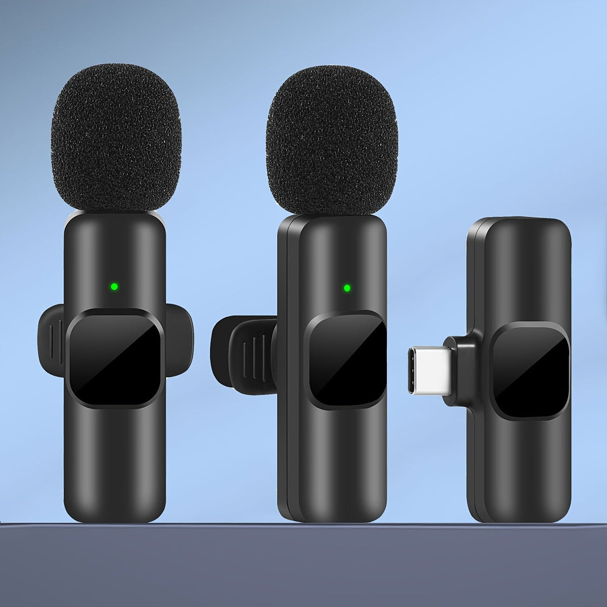 Professional Wireless Microphone | USB-C Lavalier for Content Creation