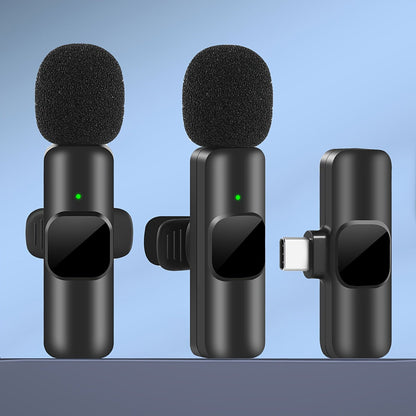 Professional Wireless Microphone | USB-C Lavalier for Content Creation