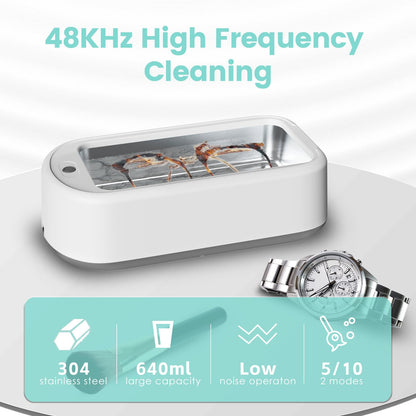 Annie Ultrasonic Jewelry Cleaner – Portable Sonic Cleaning Machine for Rings, Glasses & Watches - Image 2