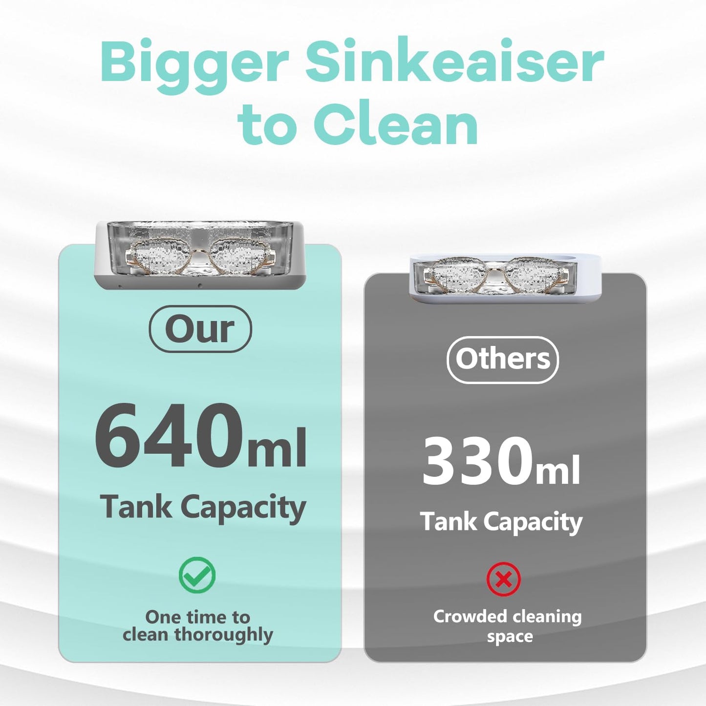 Annie Ultrasonic Jewelry Cleaner – Portable Sonic Cleaning Machine for Rings, Glasses & Watches - Image 3