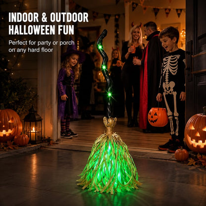 Annies-fashion – Motion Activated Halloween Broom Light