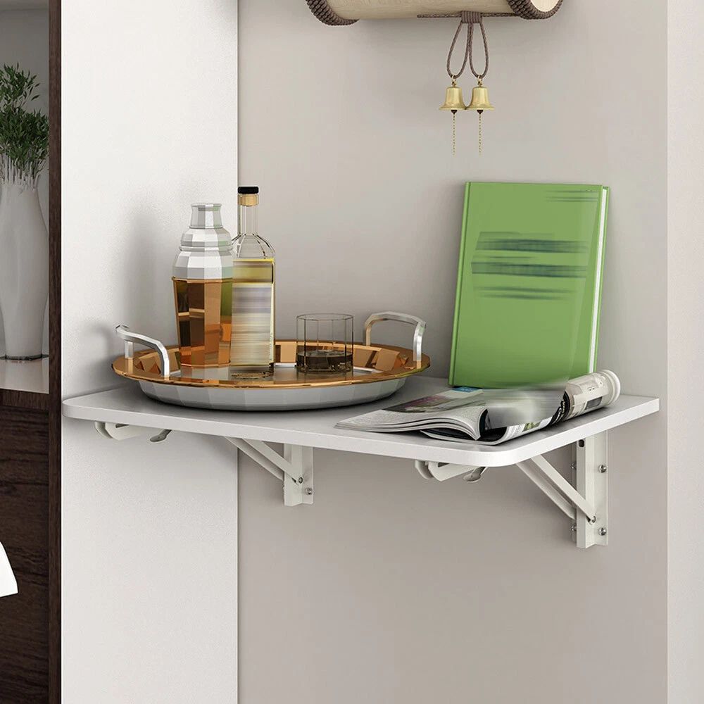 Annie’s Fashion Compact Wall Mounted Fold Away Computer Desk Table