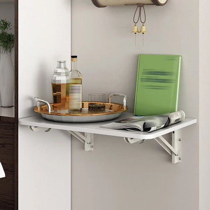 Annie’s Fashion Compact Wall Mounted Fold Away Computer Desk Table