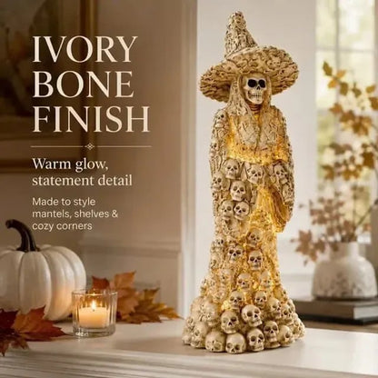 Annies-fashion – Spooky Skeleton Witch Ornament