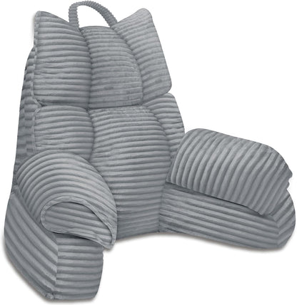 Annies-fashion – Lounge Comfort | Bed Pillow with Arm Support & Memory Foam | Ideal for Reading and Gaming