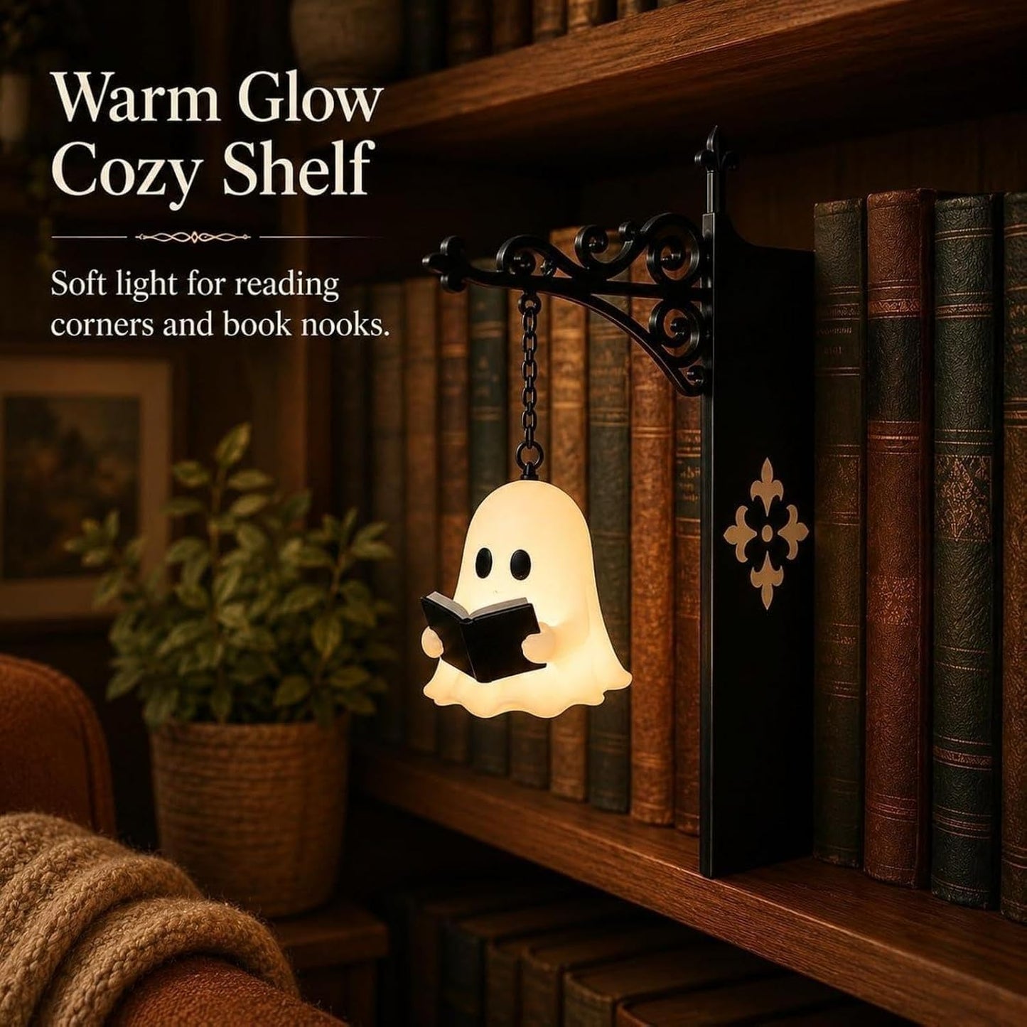 Annies-fashion – Cozy Halloween Bookshelf Lantern