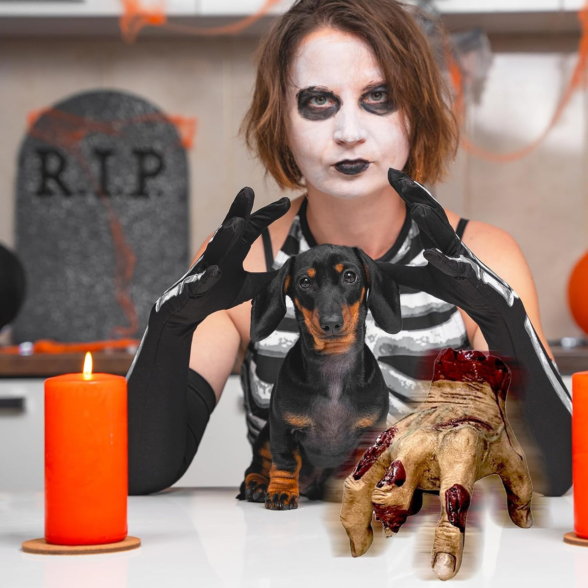 Annies-fashion – Animated Halloween Scary Hand Prop