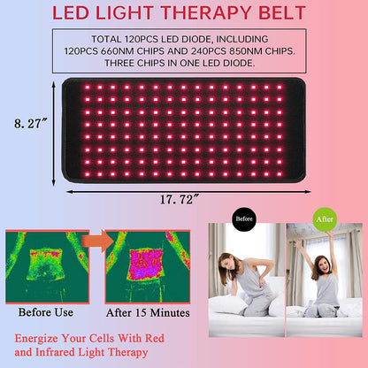 Annie’s Fashion Infrared Pain Relief Pad – Medical-Grade Therapy Belt for Daily Home Use
