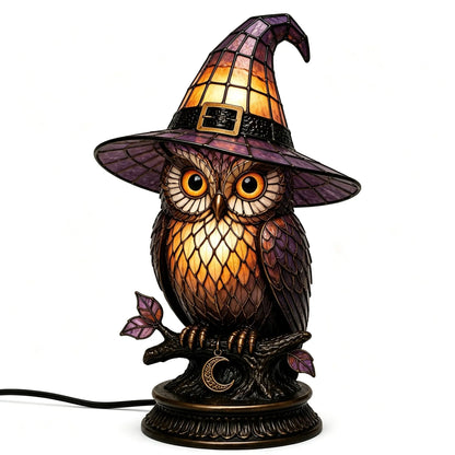 Annies-fashion – Vintage Tiffany Style Cat Night Lamp