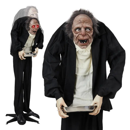 Annies-fashion – Animated Talking Halloween Yard Decoration
