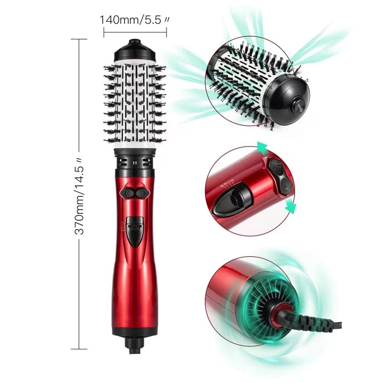 Annie’s Fashion 3-in-1 Rotating Hot Air-Hair Styler and Dryer