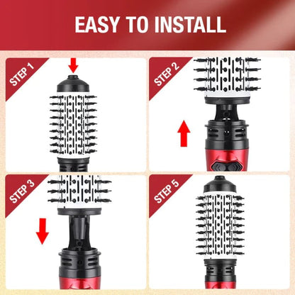 Annie’s Fashion 3-in-1 Rotating Hot Air-Hair Styler and Dryer