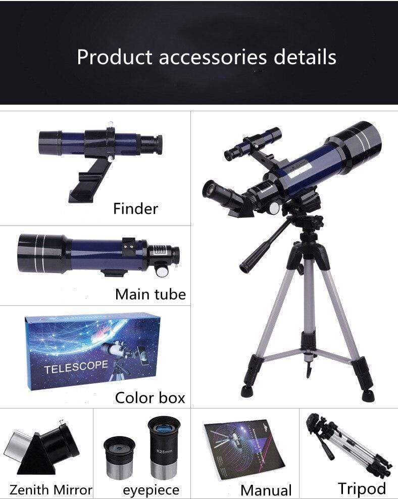 Annie Space Telescope Pro for Beginners Equipped with 150X magnification and 3X Barlow lens Blue - Image 7
