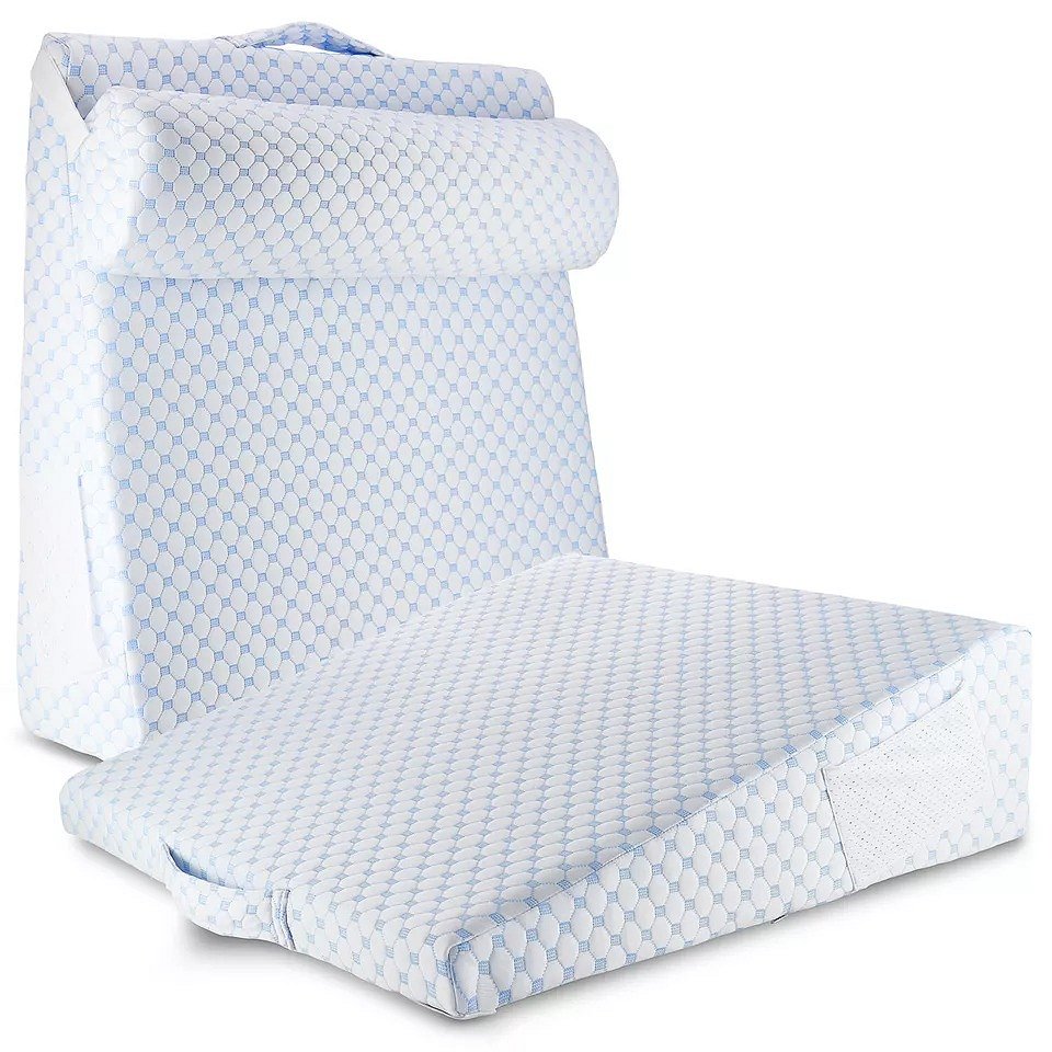 Annie’s Fashion Adjustable Memory Foam Wedge Pillow with Cooling