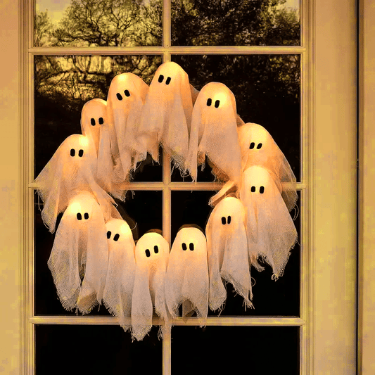 Annies-fashion – Eerie Illuminated Halloween Wreath