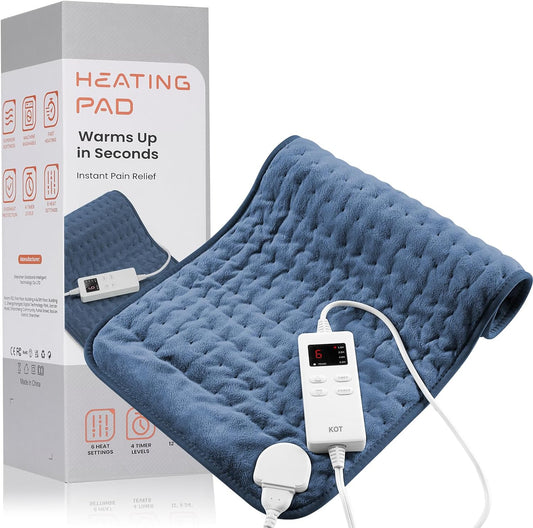 ComfortWave Electric Heating Pad for Soothing Relief