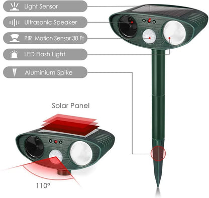 Annie Ultrasonic Solar Deer Repeller – Motion Sensor Animal Deterrent for Garden & Yard - Image 7