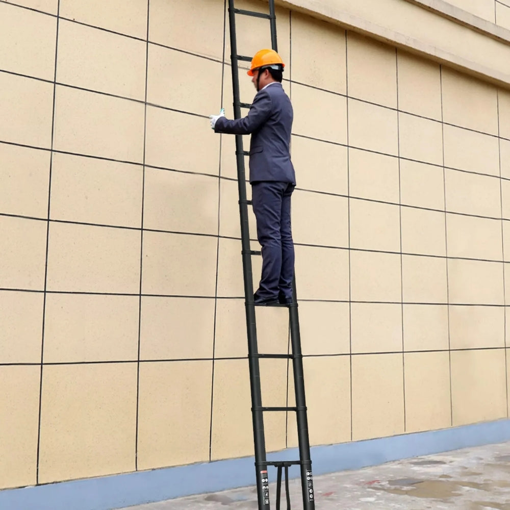 Annie’s Fashion Heavy Duty Telescopic Roof Access Ladder with Roof Hook