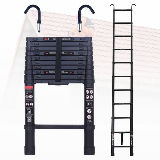 Annie’s Fashion Heavy Duty Telescopic Roof Access Ladder with Roof Hook