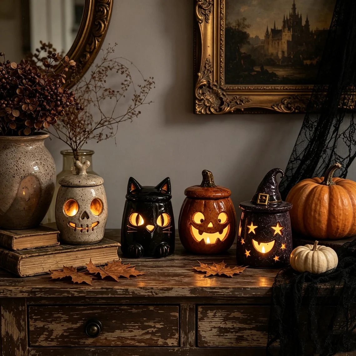 Annies-fashion – Handcrafted Artisan Monster Tea Light Holder