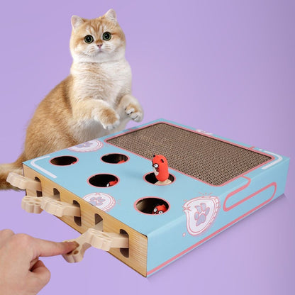 Annie’s Fashion Interactive Whack-A-Mole Cat Toy